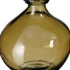 Mica Decorations vaas Pinto taupe D 16 H 18 cm