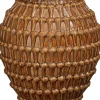 Mica Decorations vaas Rozz bruin D 28 H 36 cm