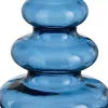Mica Decorations vaas Sira blauw D 14,5 H 22 cm