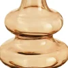 Mica Decorations vaas Sira bruin D 14 H 16 cm