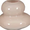 Mica Decorations vaas Stacey roze D 10,5 H8,5 cm