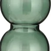 Mica Decorations vaas Tauro groen D 8,5 H 30 cm