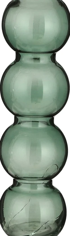Mica Decorations vaas Tauro groen D 8,5 H 30 cm