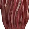 Mica Decorations vaas Thom rood D 22 H 35 cm