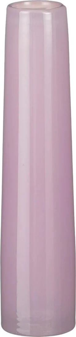 Mica Decorations vaas Xandra paars D 7 H 30,5 cm