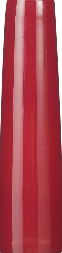 Mica Decorations vaas Xandra rood D 10 H 37,5 cm