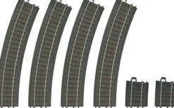 Märklin Start Up kerstdorpminiatuur railset gebogen 13,7 x 3,5 x 23,7 cm 6-delig