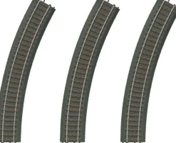 Märklin Start Up kerstdorpminiatuur rails gebogen 13,5 x 2,5 x 32,5 cm 3 stuks