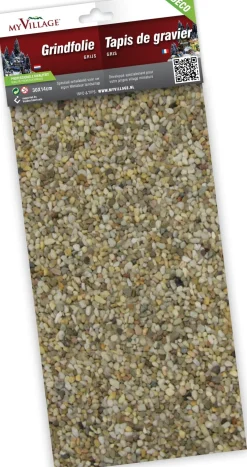My Village grindfolie grijs 30 x 14 cm