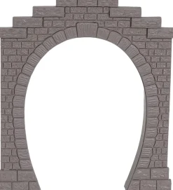 My Village kerstdorpminiatuur tunnel 13 x 1,5 x 18 cm 2 stuks