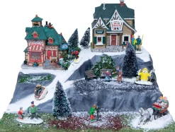 My Village kerstdorp ondergrond Eifel 58 x 38 x 16 cm