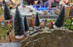 My Village kerstdorp ondergrond camouflage vormbaar 60 x 50 cm