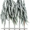Natural Pine Collection decoratieboom Pine boom met sneeuw wit 25 x 8 x 48 cm