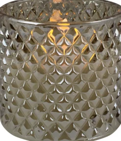 Peha Magic LED kaars in glas Jacob crème D 8,5 H 8 cm