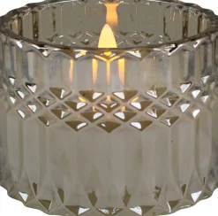 Peha Magic LED kaars in glas Jacob crème D 9 H 6,5 cm