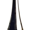 Piek glas 26 cm goud