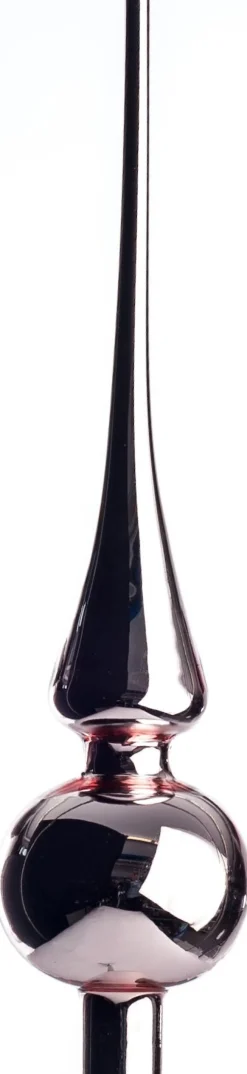 Piek glas 26 cm pioenroze