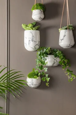 PT Living hangpot Skittle wit D 12,2 H 9,5 cm