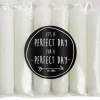 Rustik Lys dinerkaars Cadeau wit 5 uur 6 stuks