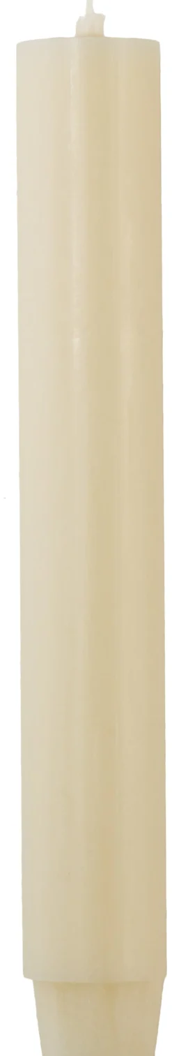 Rustik Lys dinerkaars crème 12,5 uur D 2,6 H 18,5 cm