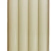 Rustik Lys dinerkaars Gloss geel 8 uur 4 stuks