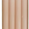 Rustik Lys dinerkaars Gloss roze 8 uur 4 stuks