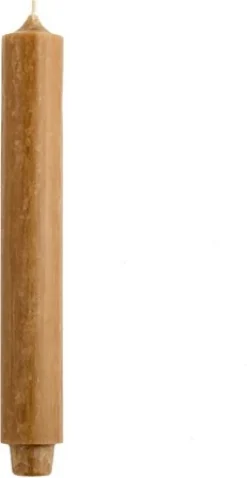 Rustik Lys dinerkaars oranje 21 uur D 3,2 H 30 cm