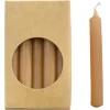 Rustik Lys dinerkaars Potlood terracotta 1,5 uur 20 stuks