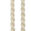 Rustik Lys dinerkaars Swirl grijs 4 uur 2 stuks