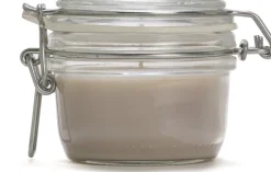Rustik Lys in glas Jamal beige D 8 H 7 cm