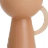Rustik Lys stompkaars Cup roze 20 uur D 9 H 11 cm