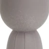 Rustik Lys stompkaars Zandé grijs 55 uur D 7,5 H 17 cm
