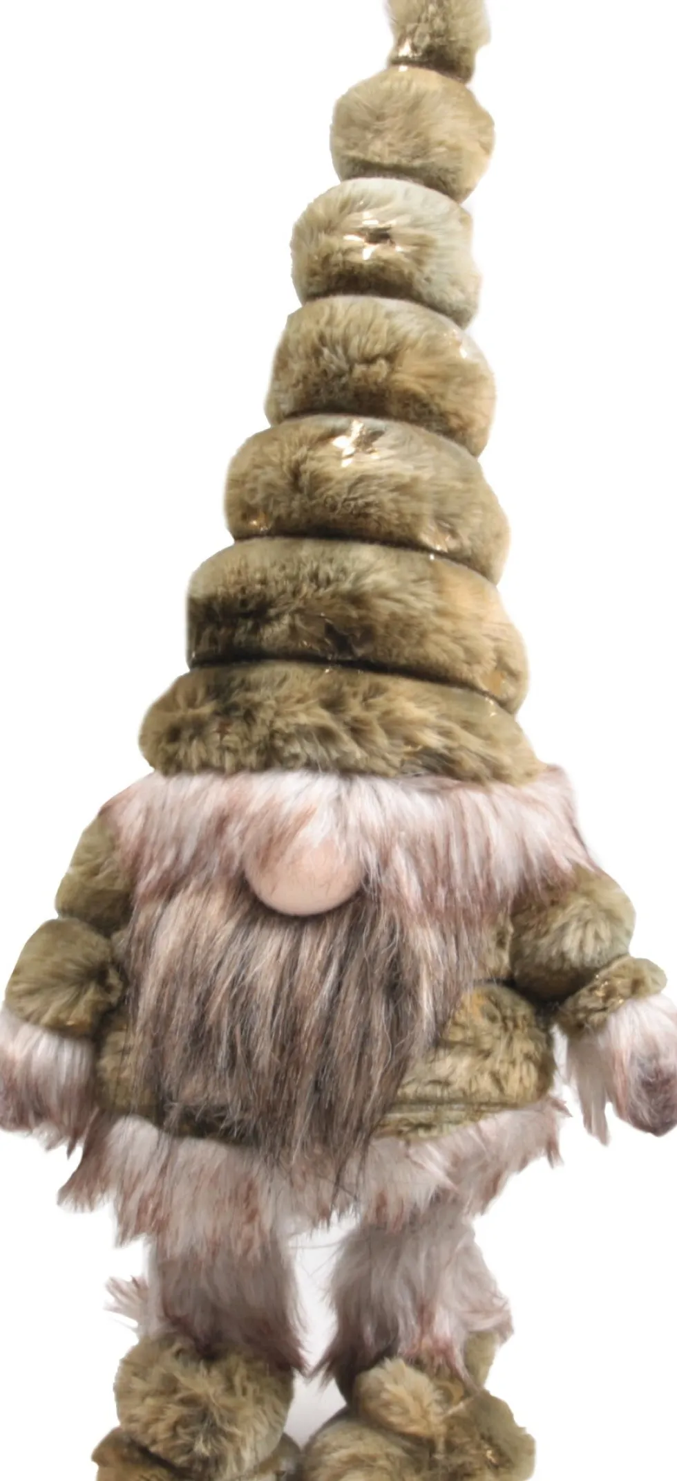 SID kerstfiguur gnoom Toby staand bruin 19 x 14 x 41 cm