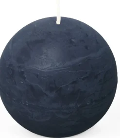 Spaas bolkaars Essential collection blauw 24 uur D 8 H 8 cm