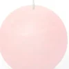 Spaas bolkaars Essential collection roze 24 uur D 8 H 8 cm