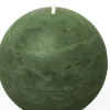 Spaas bolkaars Essential collection groen 24 uur D 8 H 8 cm