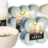 Spaas citronellakaars Ginger Love kruidig wit 13 uur D 10,9 H 4,6 cm