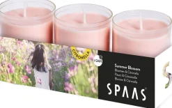 Spaas citronellakaars refill Summer roze 16 x 5,5 x 6,5 cm 3 stuks