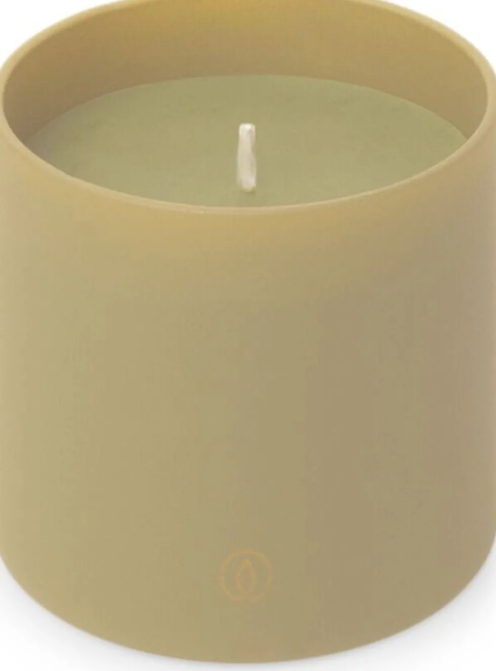 Spaas geurkaars Essential collection Shimmering Smile beige 55 uur D 10 H 10 cm