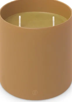 Spaas geurkaars Essential collection Delightful Dawn oranje 55 uur D 10 H 10 cm