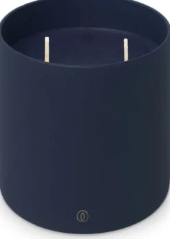 Spaas geurkaars Essential collection Midnight Magic blauw 55 uur D 10 H 10 cm