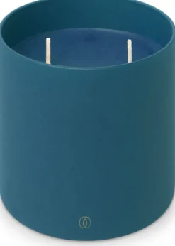 Spaas geurkaars Essential collection Soft Sunrise blauw 55 uur D 10 H 10 cm