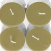 Spaas geurkaars Essential collection Romantic Reflections groen 10 uur D 6 H 2,1 cm 8 stuks