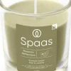 Spaas geurkaars Essential collection Romantic Reflections groen 25 uur D 7,3 H 8,3 cm