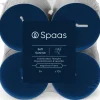 Spaas geurkaars Essential collection Soft Sunrise blauw 10 uur D 6 H 2,1 cm 8 stuks