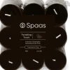 Spaas geurkaars Essential collection Twinkling Touch bruin 4,5 uur D 3,5 H 1,6 cm 18 stuks