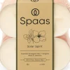 Spaas geurkaars Iconic Collection Solar Spirit crème 10 uur D 6 H 2,1 cm 8 stuks