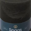 Spaas stompkaars Essential collection zwart 95 uur D 10 H 13 cm