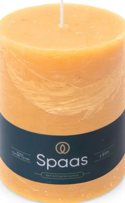 Spaas stompkaars Essential collection beige 95 uur D 10 H 13 cm