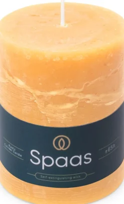 Spaas stompkaars Essential collection beige 65 uur D 8 H 11 cm